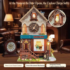 Cuckoo Cottage – DIY Cuckoo House 3D Wooden Puzzle